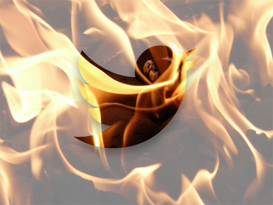 El efecto pirómano de Twitter