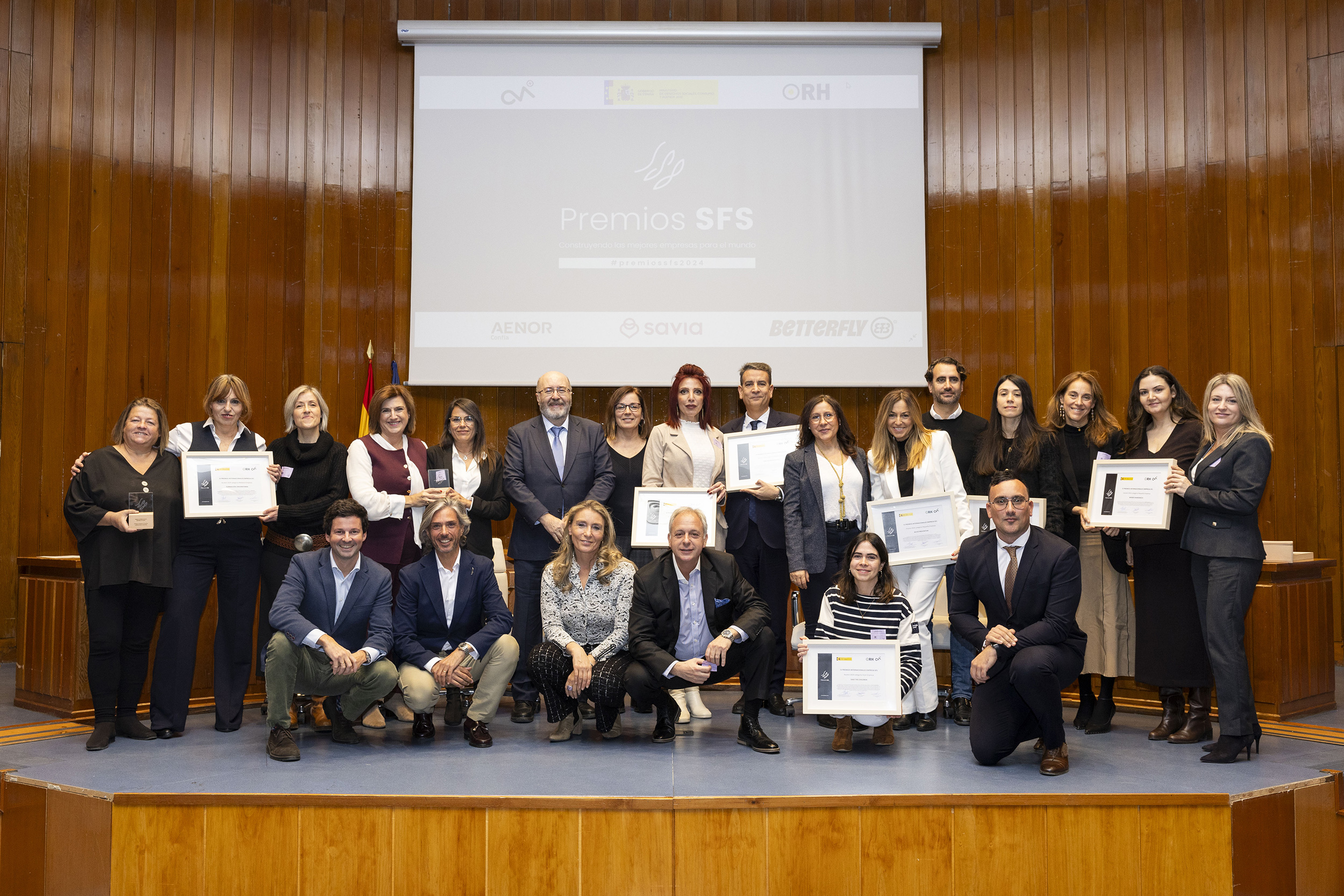 Ministerio de Derechos Sociales y Agenda 2030 entregan los Premios SFS 2024