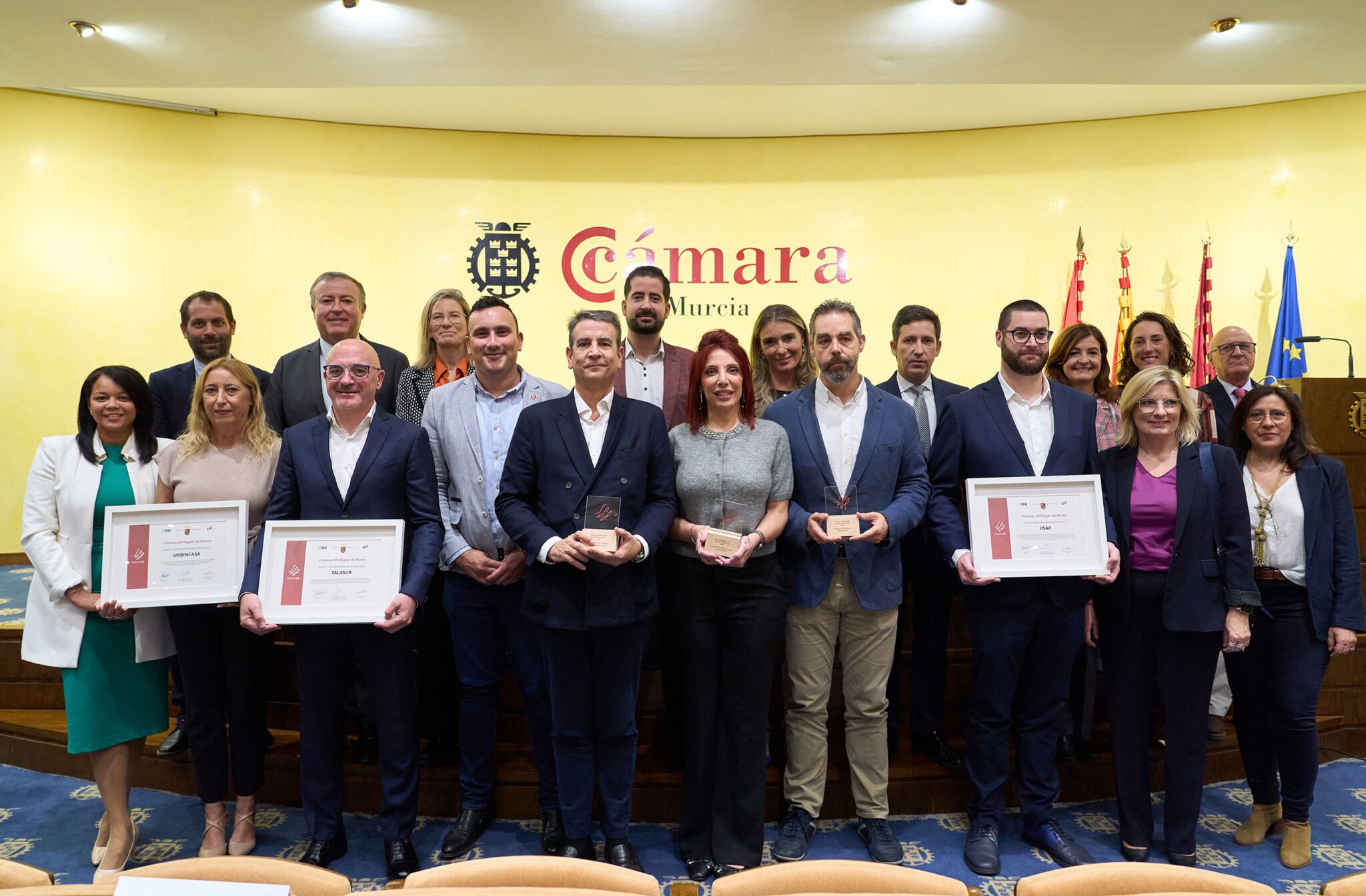 I Edición Premios Empresa SFS Murcia - Ganadores, jurado e instituciones